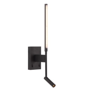 LED wall lamp with reader Finan (6W)