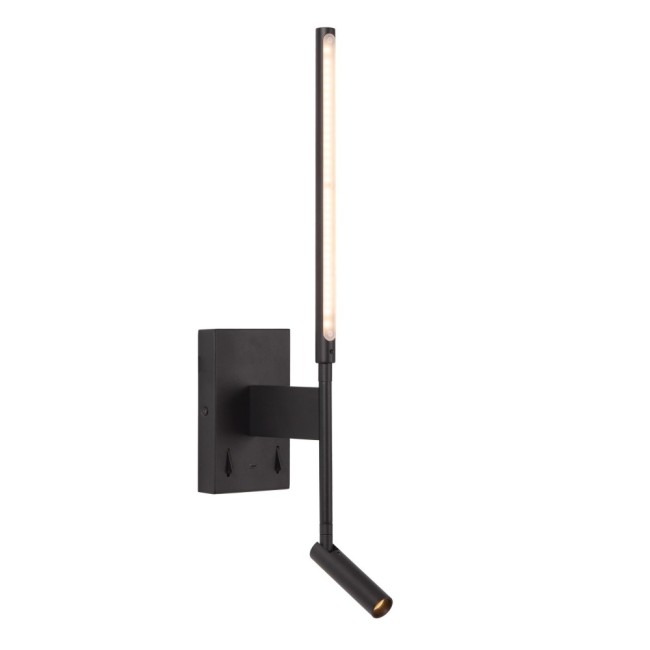 LED wall lamp with reader Finan (6W)