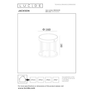 Jackson I Outdoor LED Beacon (2W)
