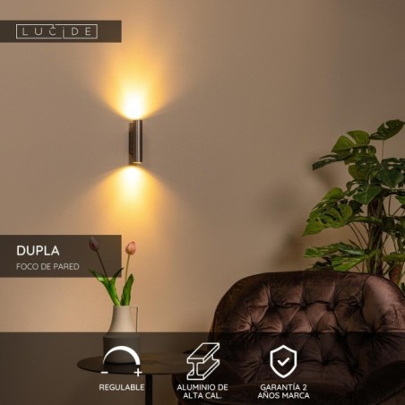 Dupla wall lamp (2 lights)