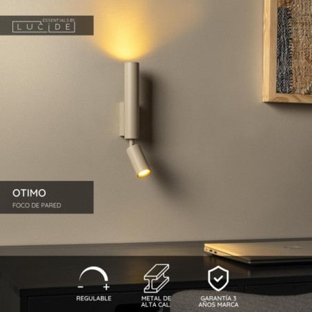 Aplique de pared Otimo (2 luces)