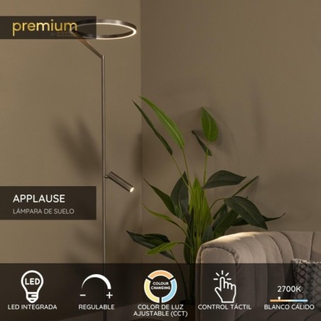 LED Floor Lamp Applause CCT (25W)