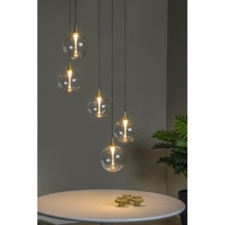 Gisela LED Ceiling Lamp (5x3.8W)