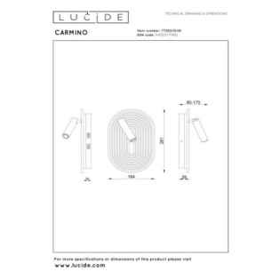 Carmino LED Wall Lamp (9.8W)