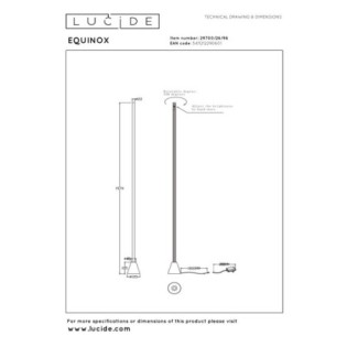 Equinox LED Floor Lamp (26W)