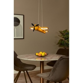 Children's LED pendant lamp Fokker (28W)