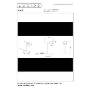 Gian LED Table Lamp (9W)