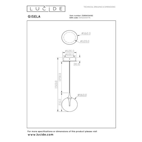 Gisela LED Ceiling Lamp (5W)