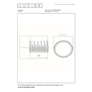 LED Table Lamp Lily (3W)