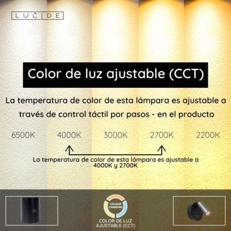 LED wall lamp with switch Toni (2W)