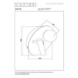 LED Wall Lamp Matiz (3.5W)