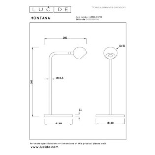 LED Table Lamp Montana (5W)