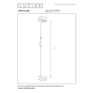Lámpara de mesa LED Ortolan (12W)