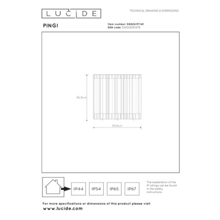 Rechargeable LED Table Lamp Pingi (3W)