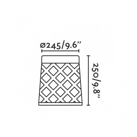 Baliza exterior LED Shadow (10W)