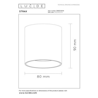 Strax LED Ceiling Spotlight (15W)