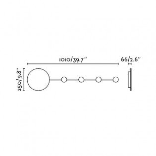 Wall light LED hanger Han (6W)