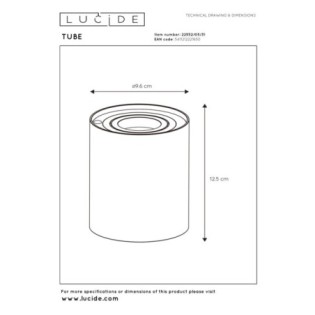 LED Tube Table Lamp (5W)