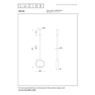 LED Wall Lamp Asja (3W)