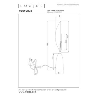 Castamar LED Table Lamp (8W)