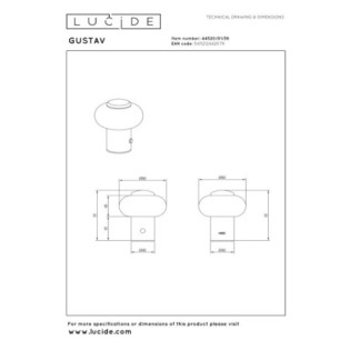 LED Table Lamp Gustav (0.8W)