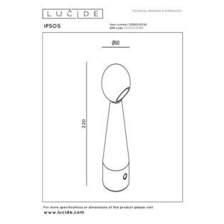 LED Table Lamp Ipsos (3W)