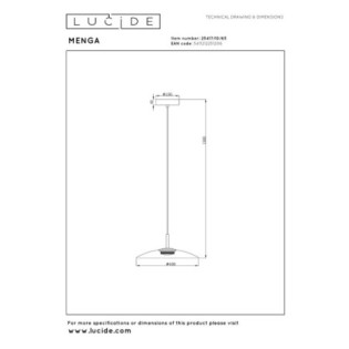 Menga LED Ceiling Lamp (11W)