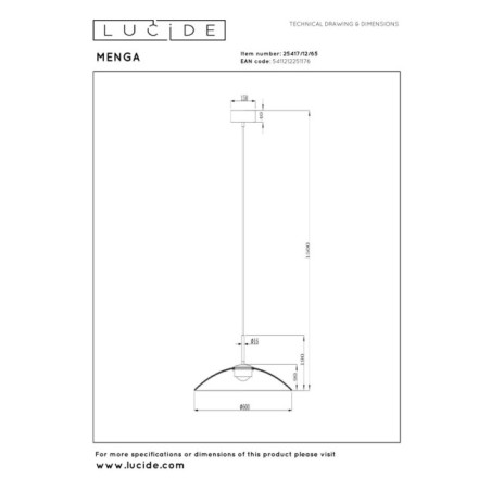 Menga LED Ceiling Lamp (18.6W)
