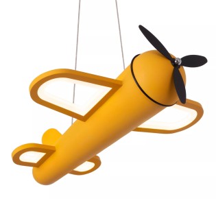 Children's LED pendant lamp Fokker (28W)