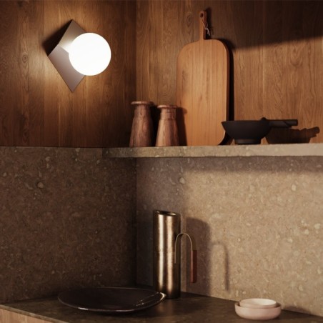 Wall lamp Cubeo Platinum