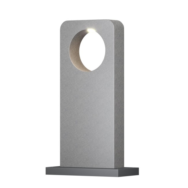 Lámpara de exterior LED Betone Cemento (7W)