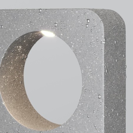 Lámpara de exterior LED Betone Cemento (7W)