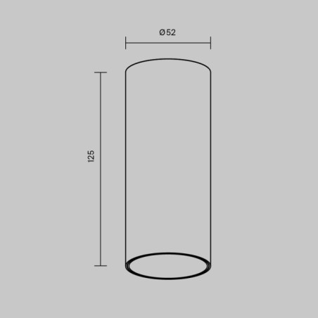 Recessed LED Spotlight FOCUS LED Brass (12W)