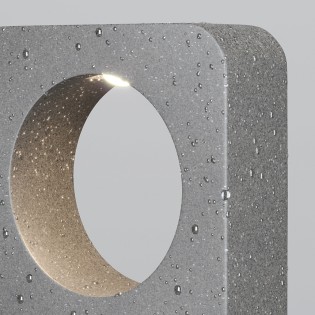 Lámpara de exterior LED Betone Cemento (7W)