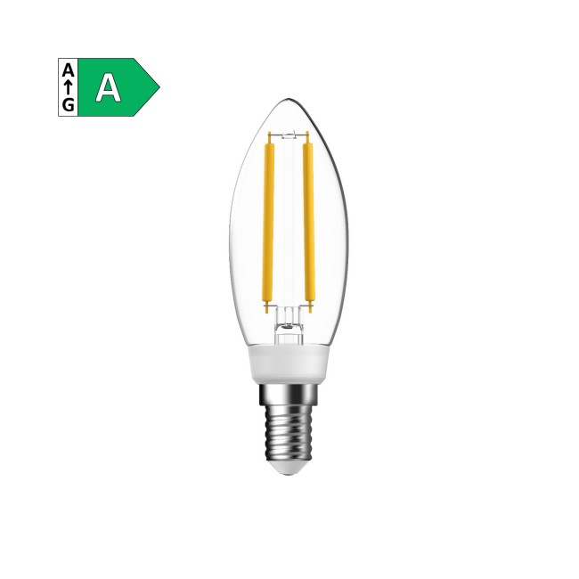 LED Bulb E14 C35 Class A (2.3W)