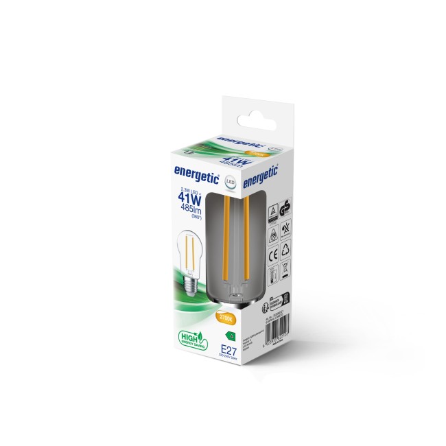 LED Bulb E27 G45 Class A (2.3W)