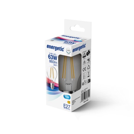 Bombilla LED E27 A60 4000K