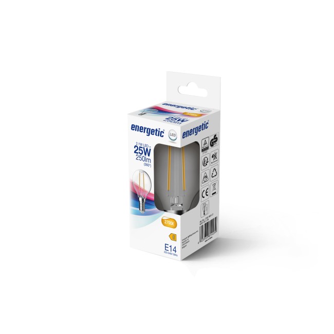 LED Bulb E14 G45 2700K (2.1W)