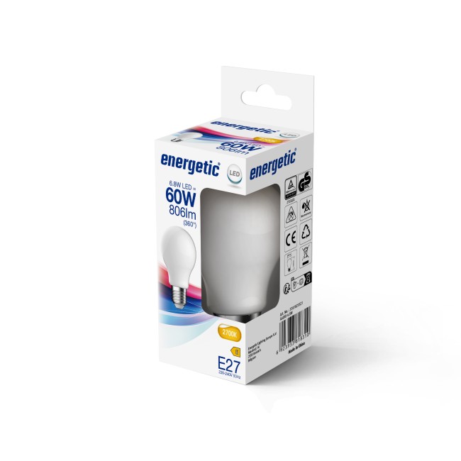 Bombilla LED E27 A60 4000K