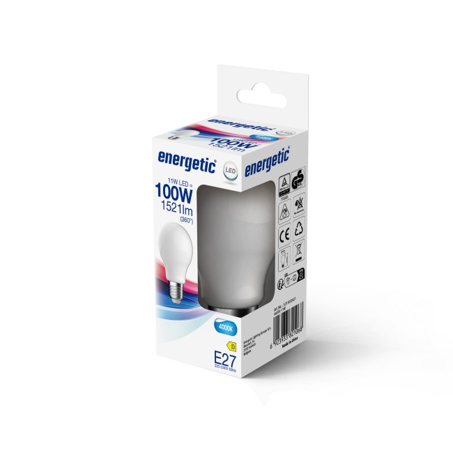 Bombilla LED E27 A60 4000K