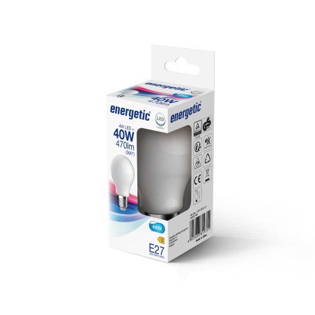 Bombilla LED E27 A60 4000K