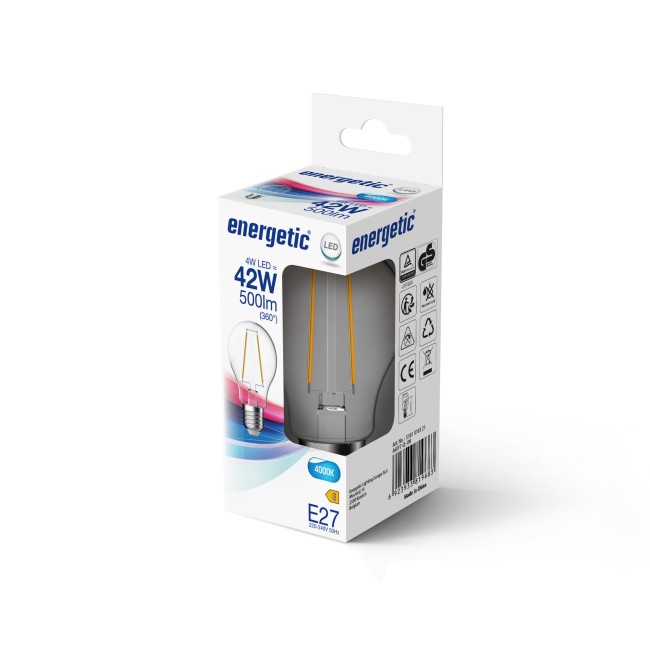 Bombilla LED E27 A60 4000K