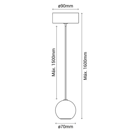 copy of Lámpara de mesa recargable LED Mimo CCT Dim (2W)