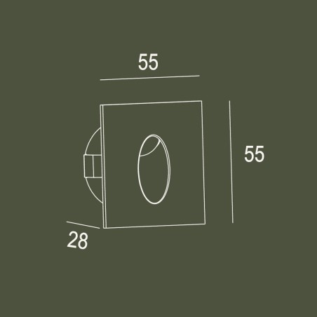 copy of Plafón de techo LED para baños Nilo 2CCT (12W)