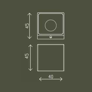 copy of Plafón de techo LED para baños Nilo 2CCT (12W)