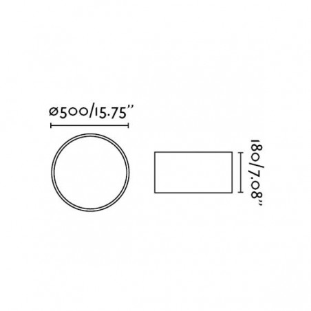 Plafon Seven (50 cm.)