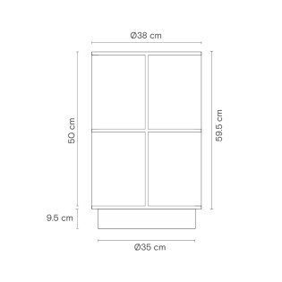 Floor Lamp Rania Flat