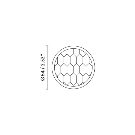 FOST ACCESSORY HONEYCOMB Ø64