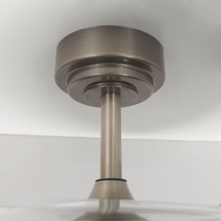 Ventilador LED con aspas retráctiles Ilsa Mini Niquel CCT (35W)