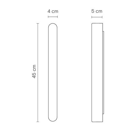 LED Wall Lamp Bastian (6W)